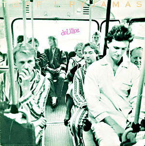 Klassikeren «Tøff i pyjamas» (1986) med deLillos er en av de mest legendariske singleplatene i norsk pop. Fra venstre i pysj: Lillo-Stenberg, Jevanord, Beckstrøm
