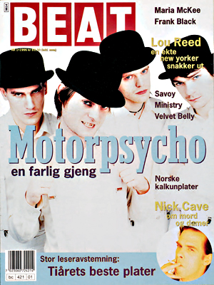 Motorpsycho-album nr. seks, ''Blissard'' (1996), ble markert av Beat med et femsiders intervju