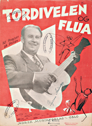 «Tordivelen og flua» ble spilt inn i 1955 med Alf Prøysen og Åge Wallins ensemble