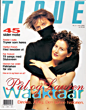 Paal og Lauren Waaktaar-Savoy gjorde et omfattende intervju med magasinet Tique i april 1995, like før bandet Savoy ble startet